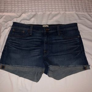j. crew jean shorts